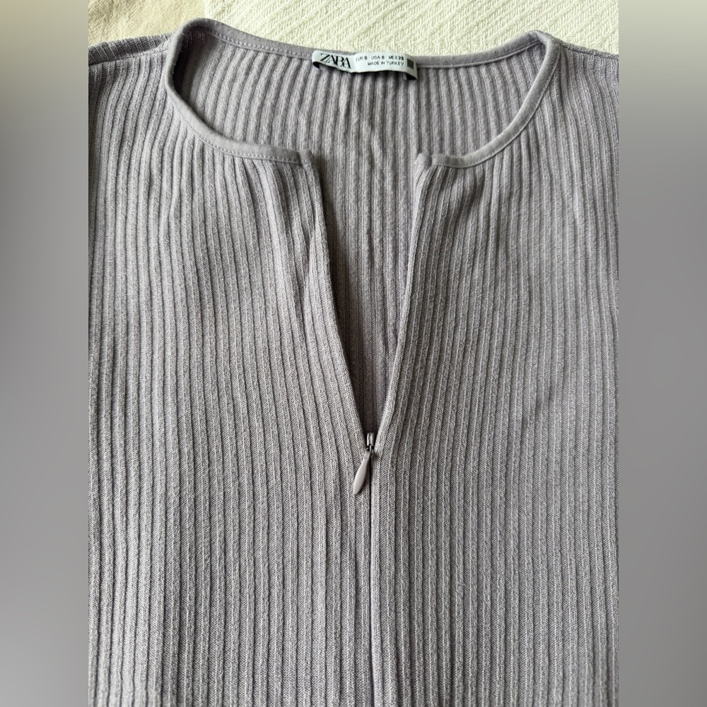 Zara Ribbed Dress - Picture 2 of 2